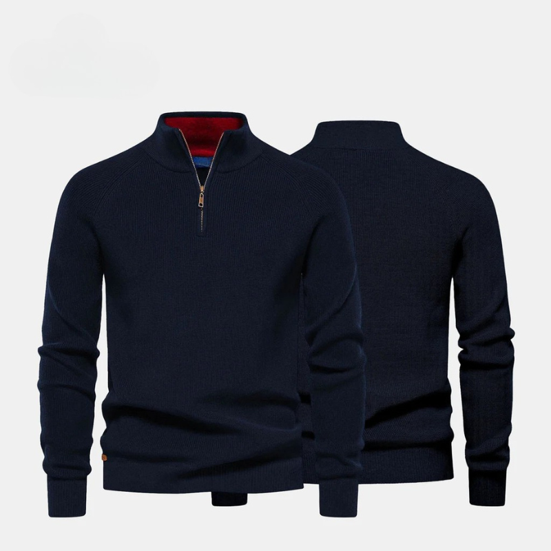 Men's Zip Neck Sweater (Clearance)