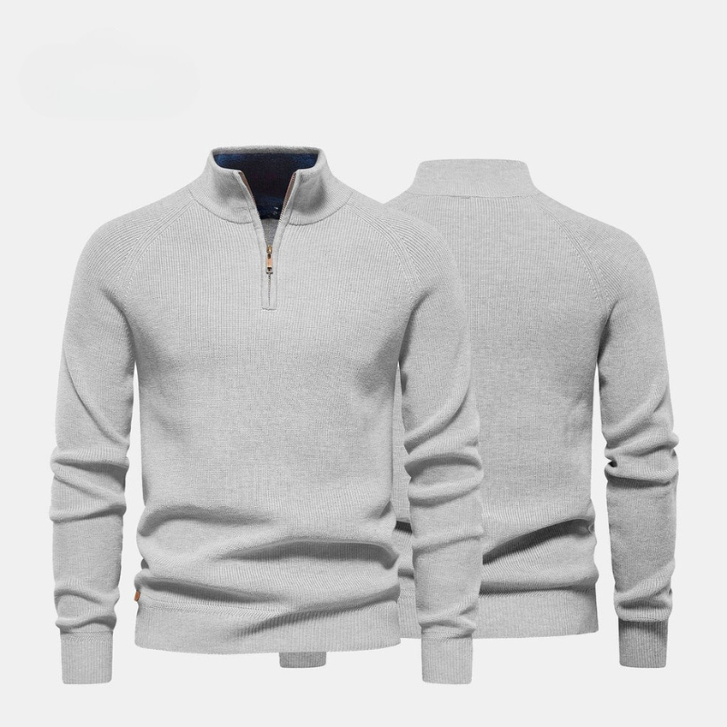 Men's  Zip Neck Sweater (Clearance)