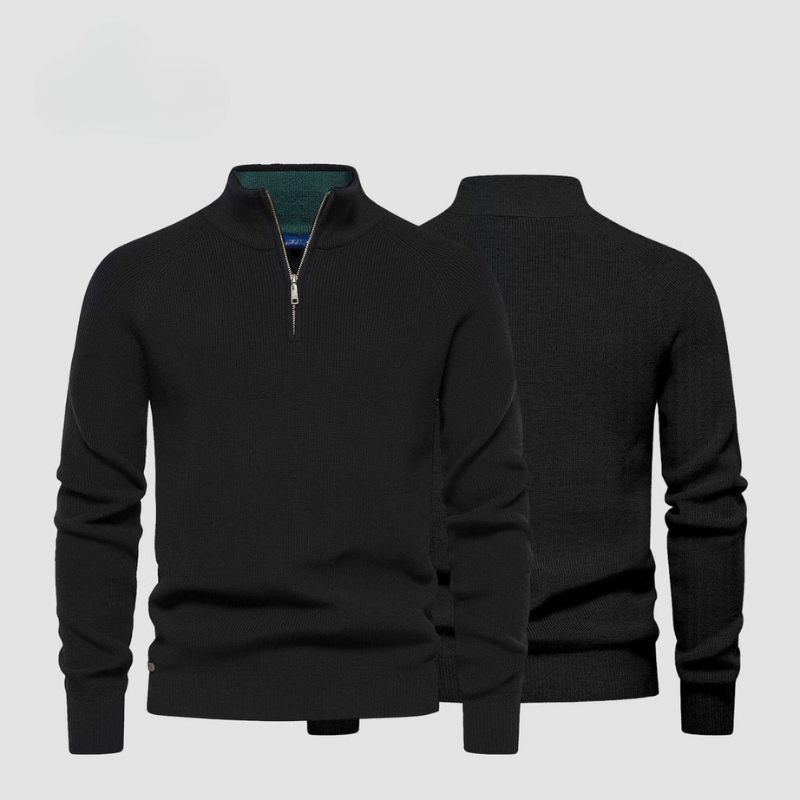 Men's  Zip Neck Sweater (Clearance)
