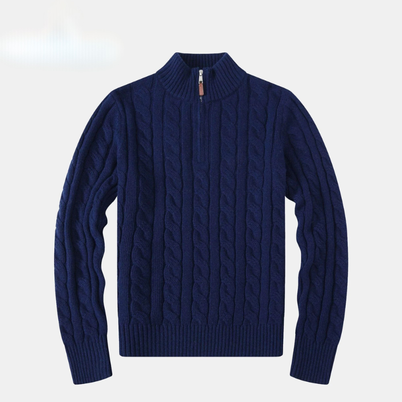 Men's Cashmere Cable Sweater (Clearance)