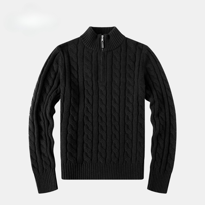 Men's Cashmere Cable Sweater (Clearance)